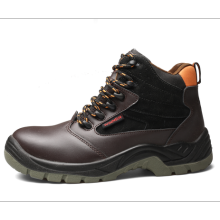 Brand lace up footwear  Smooth Genuine Leather  Safety Shoes